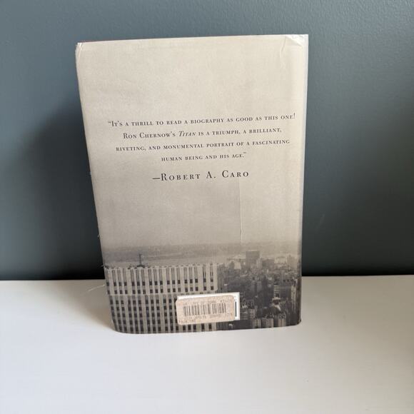 TITAN THE LIFE OF JOHN‎ D. ROCKEFELLER Chernow 1998 Hardcover T46 - Picture 3 of 7